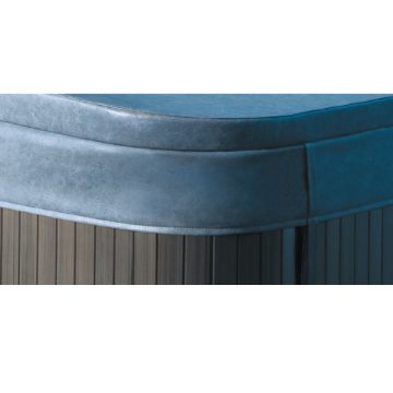 Крышка-чехол для Jacuzzi J-480 Silver Wood (размеры: 239*239 см) (рис.2)