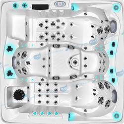 Гидромассажный СПА бассейн Joyee SPA Manhattan-R